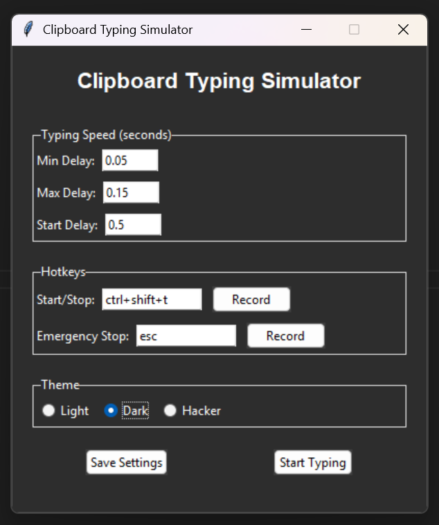 Clipboard Typer (in python)
